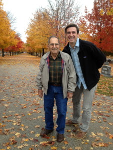 My Father and My Son on my Birthday 2013… Lot's to be thankful for….