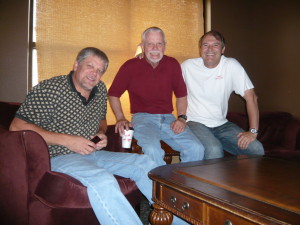Bobby, Brian, Dwayne at Subiaco Retreat
