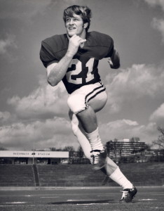 Dad's son David who played football at the University of Arkansas
